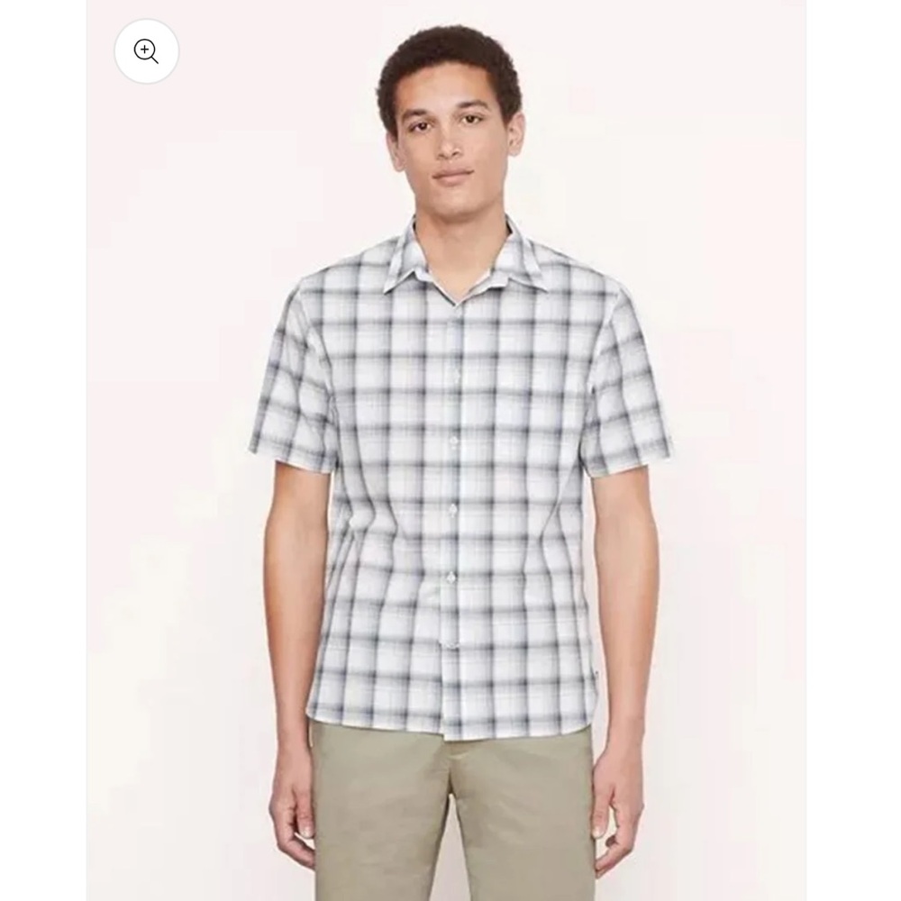 Vince Men’s Atwater Plaid Shirt